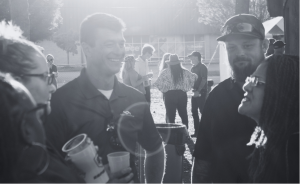 Tidewater Staffing President Jay Prock connecting with ship repair industry partners at the VSRF Golf Tournament